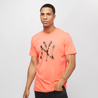 Newera New York Yankees Logo Infill Orange T-Shirt