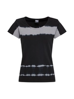 URBAN CLASSICS T-Shirt »Ladies Striped Tie Dye Tee«