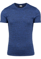 Urban Classics Active Melange Tee T-Shirts blau Herren 