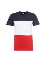 Urban Classics Color Block Tee T-Shirts rot Herren 