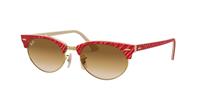 Ray-Ban Clubmaster Oval RB3946 - Rood