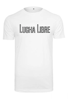 Merchcode Männer T-Shirt Lucha Libre in weiß