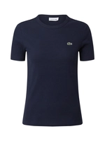 Lacoste Damen-T-Shirt aus weicher Baumwolle - Navy Blau 