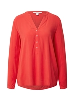 ESPRIT Henley blouse van LENZING™ ECOVERO™