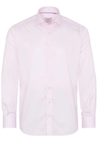 ETERNA LANGARM HEMD MODERN FIT GENTLE SHIRT TWILL ROSA UNIFARBEN