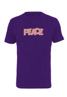 mistertee Mister Tee Frauen T-Shirt Peace Tall in violet