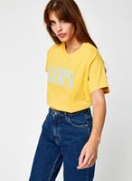 Levi's Boxy T-Shirt, Print, Baumwolle, für Damen, gelb