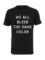 mistertee Mister Tee Männer T-Shirt Blood Color in schwarz