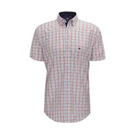 Fynch-Hatton Overhemd multicolor korte mouw