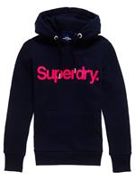 Superdry Logo hoodie CL Flock Hood W2010381A
