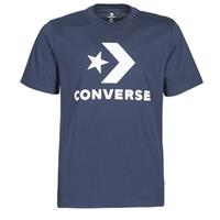 Converse T-Shirt Herren STAR CHEVRON TEE 10018568 467 Blau Navy