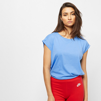 Urban Classics Ladies Extended Shoulder Tee T-Shirts blau Damen 