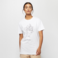 mistertee Mister Tee Frauen T-Shirt One Line Fruit in weiß