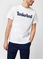 Timberland Männer T-Shirt K-R Brand Linear in weiß