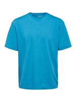 Selected O-neck - T-shirt Heren Blauw