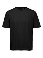 Selected O-neck - T-shirt Heren Zwart