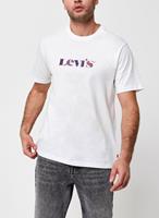 Levi's Kurzarmshirt mit großem Logo Print