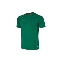 Hummel HML FIRST PERFORMANCE JERSEY S/S T-Shirts grün Herren 