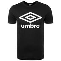 Umbro Large Logo T-Shirt Herren T-Shirts schwarz/weiß Herren 