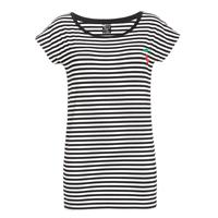 Pussy Deluxe Stripes Loose Shirt female T-Shirts schwarz/weiß Damen 