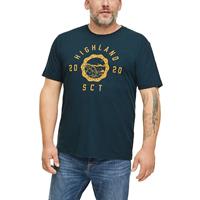 S.Oliver T-Shirt mit Grafik-Print T-Shirts grün Herren 