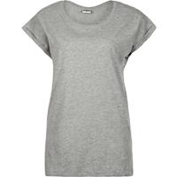 Urban Classics Extended Shoulder T-Shirt Damen T-Shirts grau Damen 