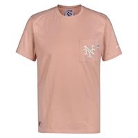 New era T-Shirt MLB Vintage Pocket Logo New York Giants T-Shirts pink Herren 