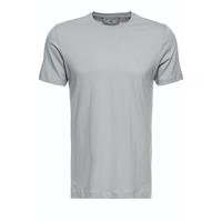 Way of Glory Herren Premium Basic T-Shirt mit klassischem Rundhals T-Shirts grau Herren 