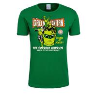 Logoshirt Printshirt T-Shirts grün Herren 