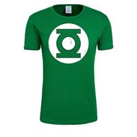 Logoshirt T-Shirt T-Shirts grün/weiß Herren 