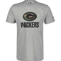 New era NFL Green Bay Packers Camo Logo T-Shirt Herren T-Shirts hellgrau Herren 
