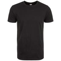 Urban Classics Side Taped T-Shirt Herren T-Shirts schwarz/grau Herren 