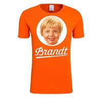 Logoshirt Print T-Shirt T-Shirts orange Damen 