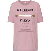 Superdry T-Shirt T-Shirts rosa Damen 
