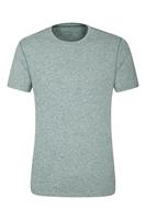 Mountain Warehouse Echo Melange Recyceltes Herren T-Shirt - Grün