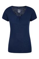 Mountain Warehouse Agra Damen T-Shirt - Marineblau