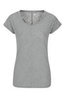 Mountain Warehouse Retreat Damen Slouch T-Shirt - Grau