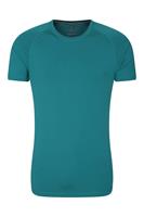 Mountain Warehouse Agra Melange Herren T-Shirt - Dunkel Türkis