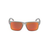 OAKLEY OJ9007 | Herren-Sonnenbrille | Eckig | Fassung: Kunststoff Grau | Glasfarbe: Orange
