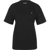 Carhartt WIP T-Shirt Chase T-Shirts schwarz Damen 