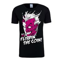 Logoshirt T-Shirt T-Shirts schwarz/pink Damen 