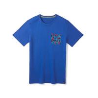 SmartWool Merino 150 Pocket Tee Herren T-Shirt blau Gr. L