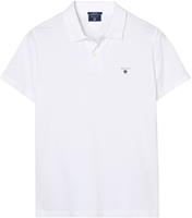 Gant Poloshirt weiß regular (1-tlg)