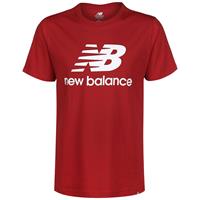 New Balance Essentials Stacked Logo T-Shirt Herren T-Shirts rot Herren 