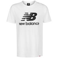 New Balance Essentials Stacked Logo T-Shirt Herren T-Shirts weiß Herren 