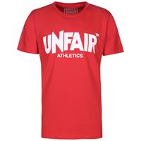 UNFAIR ATHLETICS Unfair Classic Label T-Shirt Herren T-Shirts rot/weiß Herren 