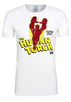 Logoshirt T-Shirt Human Torch – Flame On