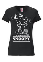 LOGOSHIRT T-Shirt "Snoopy - Happy", mit lizenziertem Original-Print