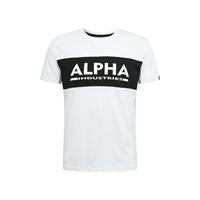 Alpha industries shirt inlay T-Shirts weiß Herren 