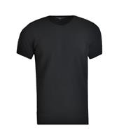 Tommy Hilfiger cotton 3P V-hals shirts Zwart